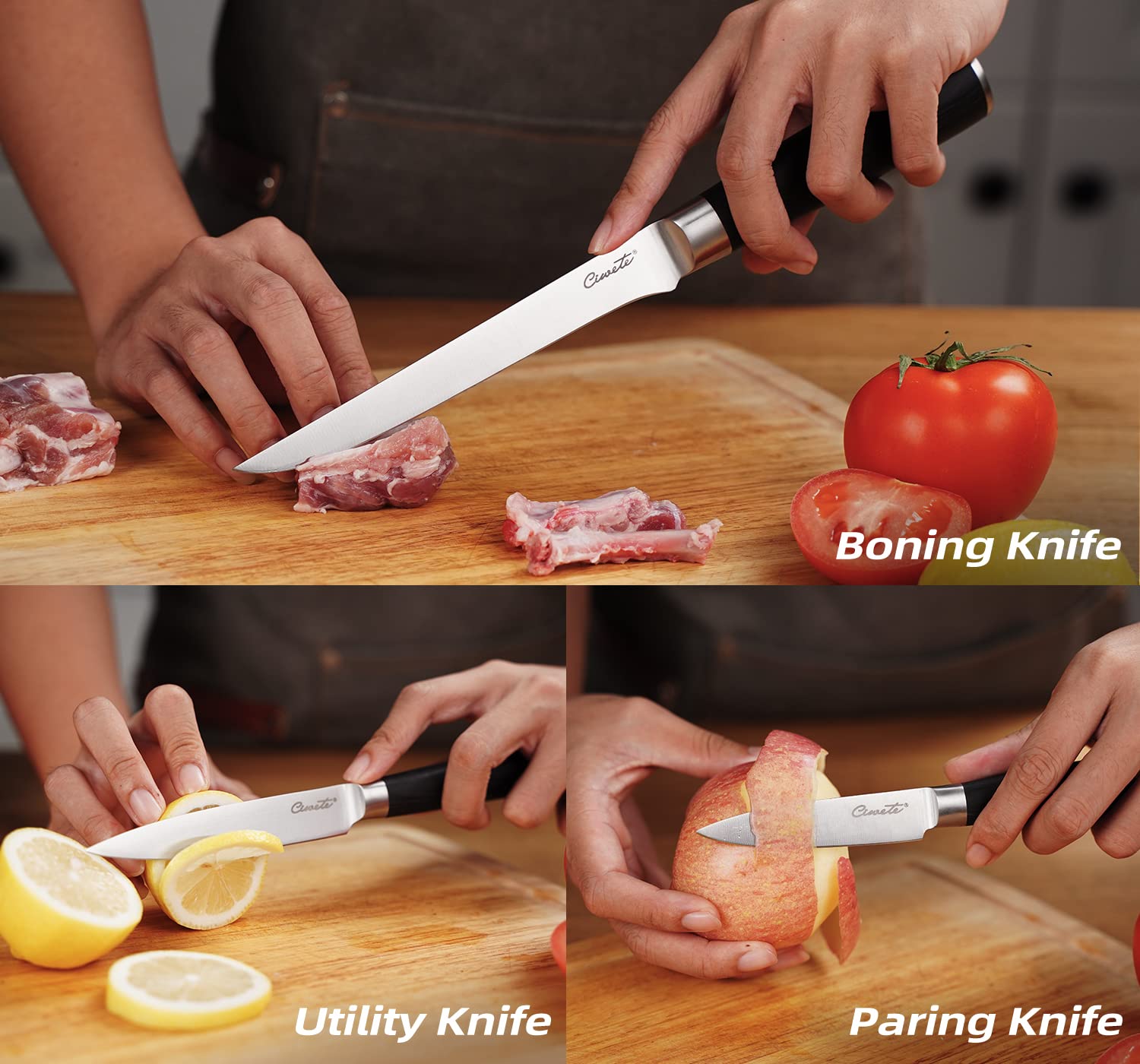 Ciwete 6-Piece Kitchen Knife Set